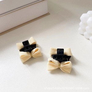 New Korean Dongdaemun <b>bow</b> hair <b>clip</b>, delicate princess hair <b>clip</b>, sweet and girly side <b>clip</b> for bangs. - Product Image 4