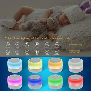 Lampu Tidur LED White Noise Pengukur Tidur Lampu Malam Rumah Hipnotik Pernapasan Tidur Lampu Meja Kamar Tidur Termasuk Baterai Isi Ulang - Product Image 3