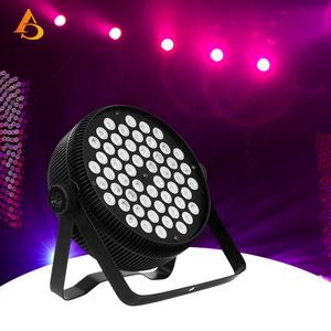 Luces Profesionales para Escenarios Interiores, 54*3w RGB 3en1, Luz LED Par para DJ - Product Image 1