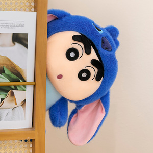 Poupée <span class=keywords><strong>en</strong></span> peluche bleue de 22 cm à 45 cm, transformable <span class=keywords><strong>en</strong></span> petite poupée de <span class=keywords><strong>dessin</strong></span> <span class=keywords><strong>animé</strong></span>, créative, pour déguisement, cadeau d'anniversaire pour enfants - Product Image 5