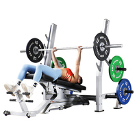 Machine de musculation commerciale trois-en-un pour la presse pectorale avec mouvement indépendant des bras pour une croissance musculaire équilibrée