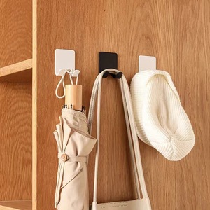 Étagère murale rectangulaire multifonctionnelle sans perçage, organiseur de salle de bain et de bureau, écologique, revêtement poudré - Product Image 1