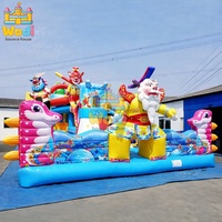 Parc d'attractions gonflable pour enfants et adultes, certifié CE, OEM disponible, directement de l'usine pour les événements, avec souffleur, résistant aux UV, à vendre