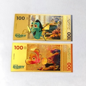 Set de Billetes Coleccionables de Oro de 24K de <span class=keywords><strong>Buscando</strong></span> a Nemo y a <span class=keywords><strong>Dory</strong></span> - Product Image 1