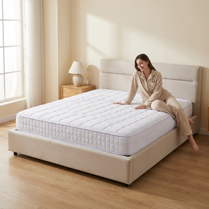 Vente directe d'usine, matelas à ressorts ensachés détachable et lavable, taille King Queen, pour <span class=keywords><strong>appartement</strong></span>, vente directe en gros - Product Image 1