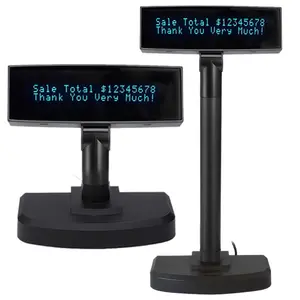 Pos Tft Pole Registrier kasse Zwei Linien Kassierer Kunden anzeige VFD-Bildschirm mit USB-Schnitts telle