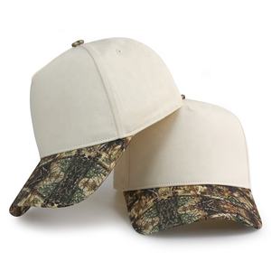 Бейсболка HBA54 унисекс с цифровым камуфляжем, 5-панельная, структурированная, двухцветная, с козырьком A-образной формы - Product Image 5