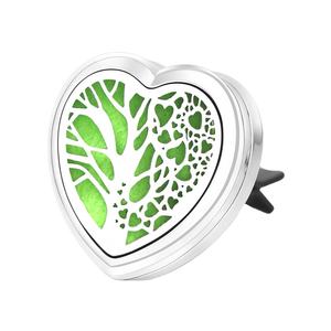 <b>Car</b> Air Freshener Stainless Steel Vent Clip Aromatherapy <b>Diffuser</b> With Rhinestone - Product Image 6
