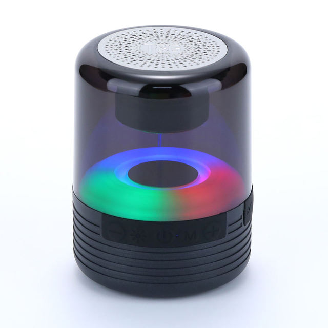 TG369 Portable Wireless Subwoofer BT Speaker 360 Degree RGB LED Display Flashing Light Mini Size Home party Charging TWS