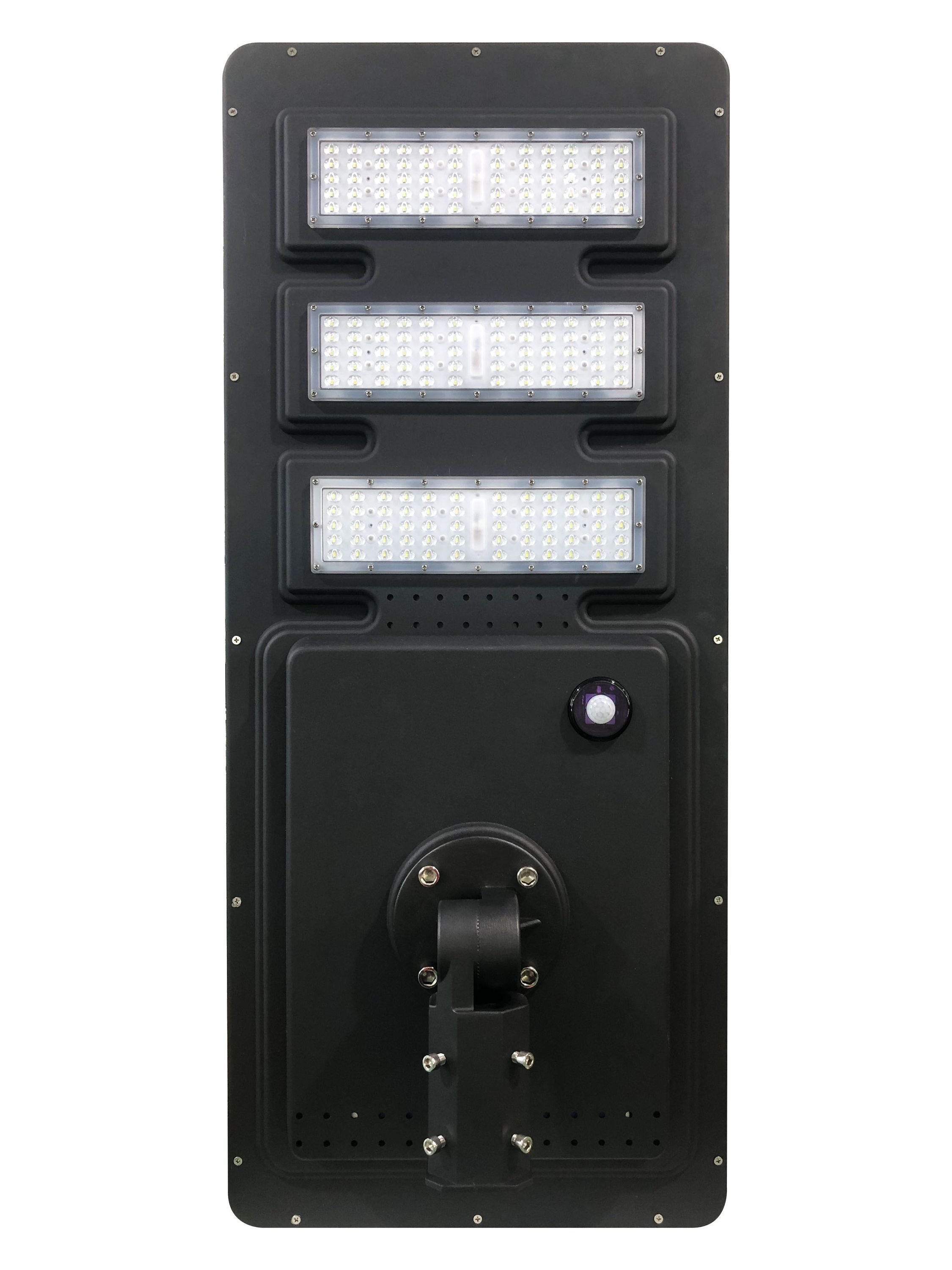 inducción de todo en uno al aire libre luces de calle solares largo tiempo de vida 80W solar integrado luz para venta