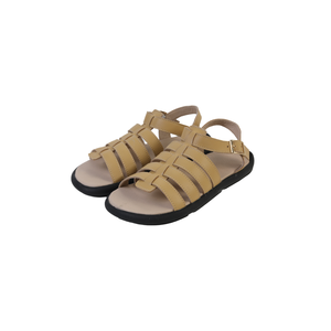 Sandalias de cuero deportivas informales de verano para niños, zapatos de playa planos antideslizantes suaves, sandalias de bebé al por mayor - Product Image 5