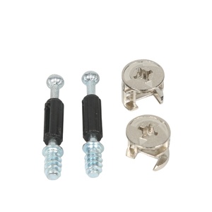 Accessoires de meubles 2 en <span class=keywords><strong>1</strong></span> : goupille filetée pour porte de placard, mini-verrou à came pour meubles, goupille pour armoire - Product Image 1