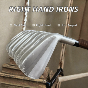 Juego de Palos de <span class=keywords><strong>Golf</strong></span> para Diestros 2025, Hierros 4-PW de Acero Inoxidable con Empuñadura de Goma para Golfistas - Hierros Negros para Usuarios Diestros - Product Image 2