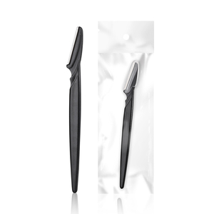 Kit de Afeitadora Facial con <span class=keywords><strong>Cuchillas</strong></span> de Acero Inoxidable, Recortador Inclinado <span class=keywords><strong>para</strong></span> <span class=keywords><strong>Cejas</strong></span>, Depilación Facial con Cubiertas Protectoras - Product Image 6