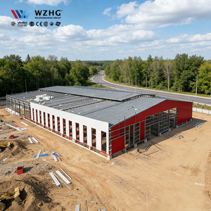 Centre de tri et d'entreposage préfabriqué en structure acier pour livraison express, entrepôt, atelier, certifié ISO International - Product Image 1