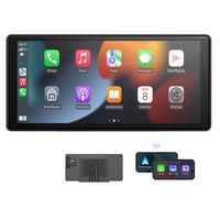 11.3 pouces caméra bidirectionnelle sans fil Carplay Android Auto écran 4K avant 1080P caméra arrière pour Bluetooth Audio voiture boîte noire