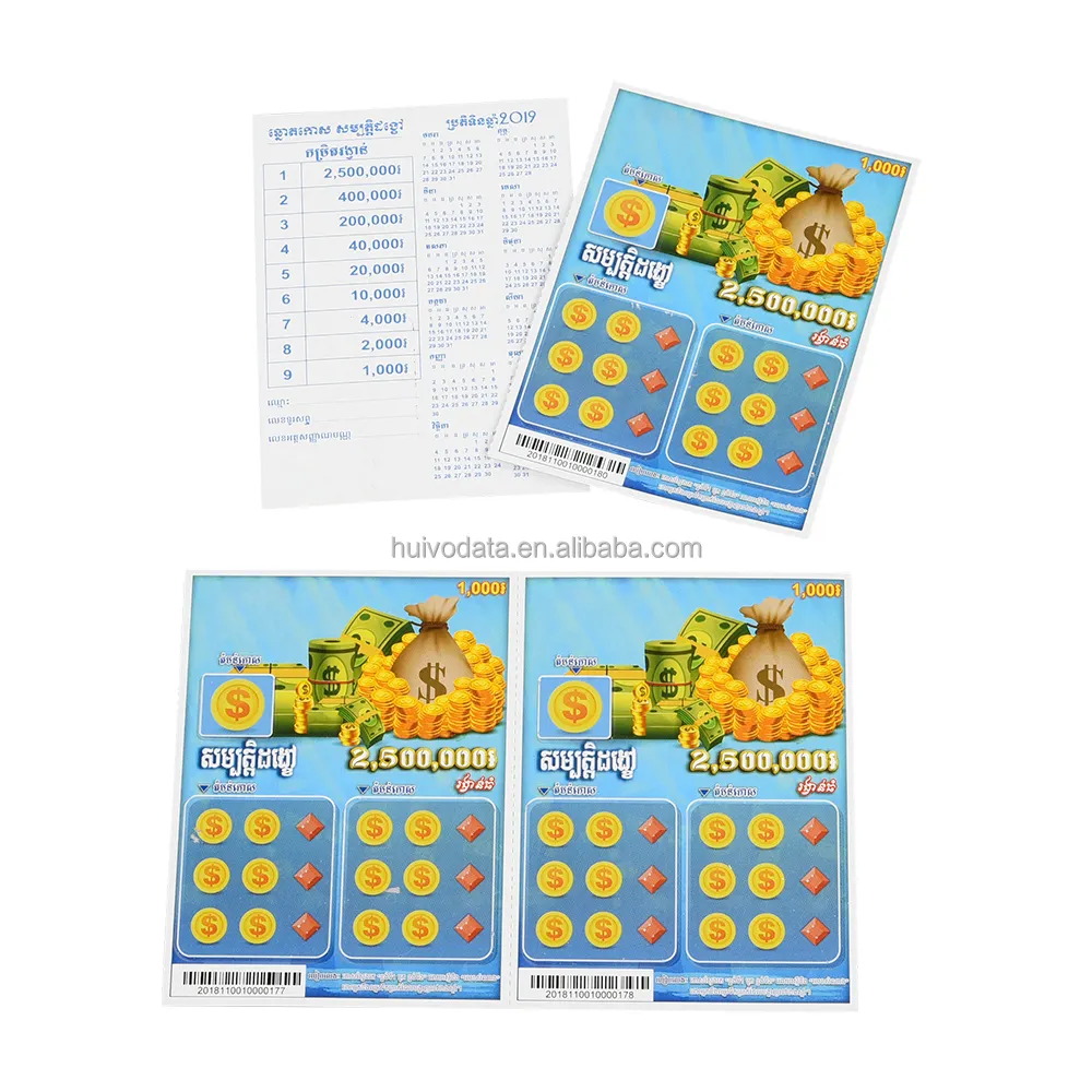 Lottery Scratch And Win Card Lottery Scratch Off Ticket Printing Custom Scratch Off Cards Maker