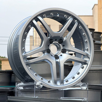 Velg Alloy Perak Custom Monoblock Forged 5x112 5x120 17-24 Inch untuk E46 E34 E90 E92 E60 E38 E39 F10 G42 F30 335i