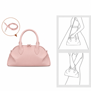 กระเป๋าสะพายข้าง Pinky Soft รุ่นสั่งทำพิเศษ แฟชั่นสำหรับสุภาพสตรี กระเป๋าถือสุดฮิต วัสดุหนังกลับ PU คุณภาพสูง ดีไซน์หรูหราสำหรับผู้หญิง - Product Image 3