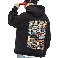 Ropa Urbana de Alta Calidad, Personalizable con Impresión Gráfica DTG, Sudaderas con Capucha de Felpa de Corte Holgado para Hombre