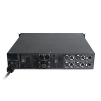 Amplificador de potencia de alta gama clase D con software DSP de 4 canales DFM 4x1800W con biblioteca de preajustes integrada