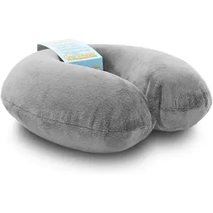 Crafty World Travel cuscino per collo Memory Foam aereo da viaggio elementi essenziali comodo lavabile copertura collo supporto cuscino per collo