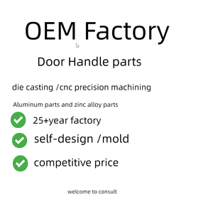 बाहरी दरवाजा हैंडल म्यूट इंटीरियर/बाहरी लॉक जस्ता मिश्र धातु प्लेट यांत्रिक डिजाइन एण्डिलाइज्ड iatf 16949 बेडरूम के लिए प्रमाणित - Product Image 1