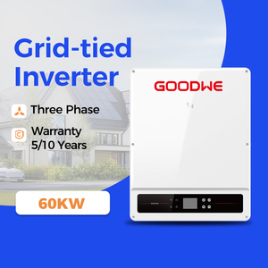 <span class=keywords><strong>Goodwe</strong></span> série <span class=keywords><strong>SMT</strong></span> GW60KS-MT GW50KS-MT 50kw 60kw triphasé WIFI 230/400V sur onduleur solaire réseau pour le commerce - Product Image 1