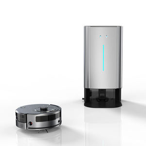 Electric 4-in-1 Commercial Cleaning Robot Vacuum LDS Slam Navigation Wet/<b>Dry</b> <b>Mopping</b> 1.6L Water Tank Intelligent Cleaning - Product Image 2