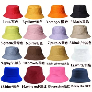 Custom <b>Bucket</b> <b>Hat</b> Embroidery logo High Quality Custom Printing logo Summer Unisex <b>Hat</b> <b>Reversible</b> <b>Bucket</b> Cap <b>Hat</b> with logo - Product Image 4