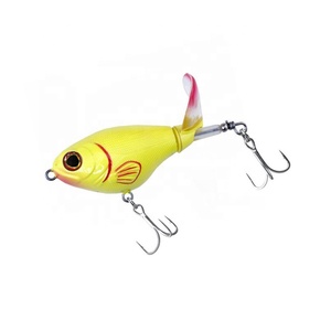 Leurre rotatif TGD Best Wobbler Whopper Plopper 75mm/17g, leurre flottant à hélice, leurre crankbait pour la pêche au black-bass et au <span class=keywords><strong>brochet</strong></span> - Product Image 1