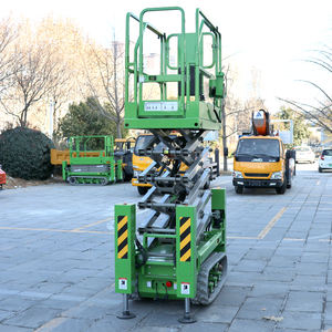 Fabrika Fiyatı 6m 8m 10m 12m Paletli Küçük Orta Yükseklikli Portatif Paletli Hidrolik Platform Makaslı Platform - Product Image 4