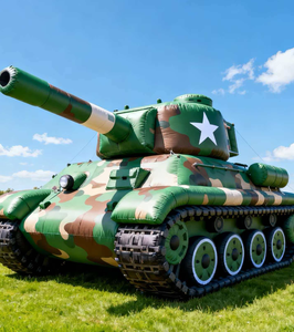 Mannequin publicitaire gonflable professionnel en PVC robuste et réaliste, camouflage, étanche, pour exposition en <span class=keywords><strong>musée</strong></span> et extérieur - Product Image 3