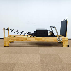Reformer de Pilates de Madera de Roble, Comercial y Doméstico, para Entrenamiento de Yoga, Reformer de Pilates Clásico - Product Image 1