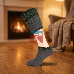 Oktoberfest <b>Socks</b> Long German Bavarian/Lederhosen <b>Socks</b> for Men (Bavarian German <b>Socks</b>) - Product Image 3