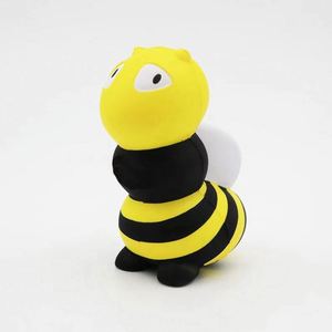 Pu Foam Stress Imprint Logo <b>Bee</b> Shaped Soft Squeezable Relief Toys for Promotion - Product Image 1