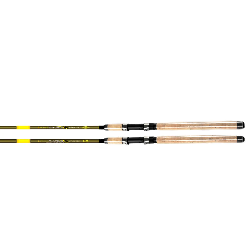 Carbon spin rod strong MH H action fishing rods