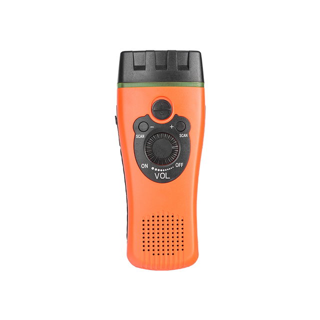4IN1Mini Solar Powered Portable Emergency Survival Hand Crank AM/FM Flashlight Dynamo Radio