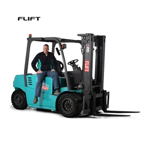 Carregador elétrico flift 6000kg, bateria de 6ton com carregador de bateria e motor de movimentação ac e controlador elétrico curtis