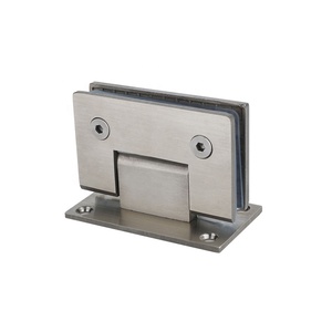 Matériel de <span class=keywords><strong>douche</strong></span> SS304 316 laiton en alliage de zinc carré charnière de <span class=keywords><strong>douche</strong></span> verre à mur à verre pour salle de bain - Product Image 1