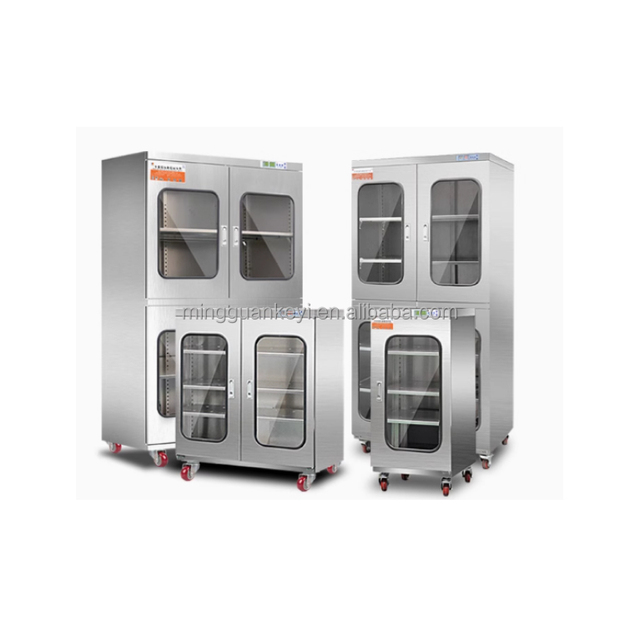 ESD Anti-Static Moisture-Proof Drying Cabinet-Stainless Steel PLC Humidity Controlled Storage Box for Chemical Processing IC