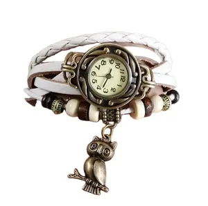 Đồng Hồ Đeo Tay Nữ Dây Da Bán Chạy Vòng Đeo Tay Cổ Tay Lady Bracelet Đồng Hồ Vintage