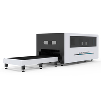 Máquina de Corte Láser de Fibra Totalmente Cerrada con Mesa de Intercambio, Máquina de Corte de Chapa Metálica CNC de 1500W 3000W 6000W para Acero Inoxidable y CS