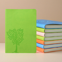 Promotion en gros : Carnet de planification professionnel à couverture rigide en cuir PU, 80 feuilles, avec sangle et reliure cousue, personnalisable avec logo