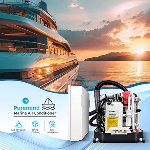 For Marine Air Conditioning System for Boats <b>Yachts</b> 12000 Btu Pump Low Noise AC Unit Efficient Cooling/Heating the Boat Cond Eff - Product Image 4