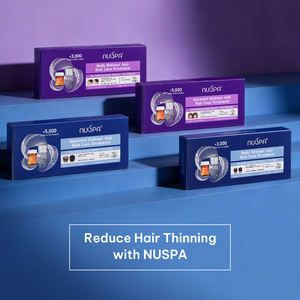 Ampoules de croissance capillaire <span class=keywords><strong>pour</strong></span> hommes NUSPA, formule améliorée, extrait de ginseng et de feuille de thuya, augmente de 3000 poils après 8 semaines - Product Image 4