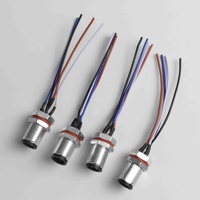 Câble Connecteur LED Étanche IP67 2 Broches 3 Broches 4 Broches Mâle Femelle Câbles d'Extension pour Utilisation Extérieure et Intérieure