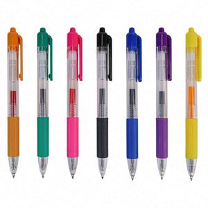 Wholesale New OEM ODM Available Purple Red Black Blue Plastic Office School Gel-Ink Gel <b>Pen</b> - Product Image 1