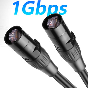 Ethercon <b>Cable</b> Cat6 S Ftp <b>Rj45</b> Connector Professional Audio Lan <b>Cable</b> Male Male Pvc Jacket Coil Packing - Product Image 4