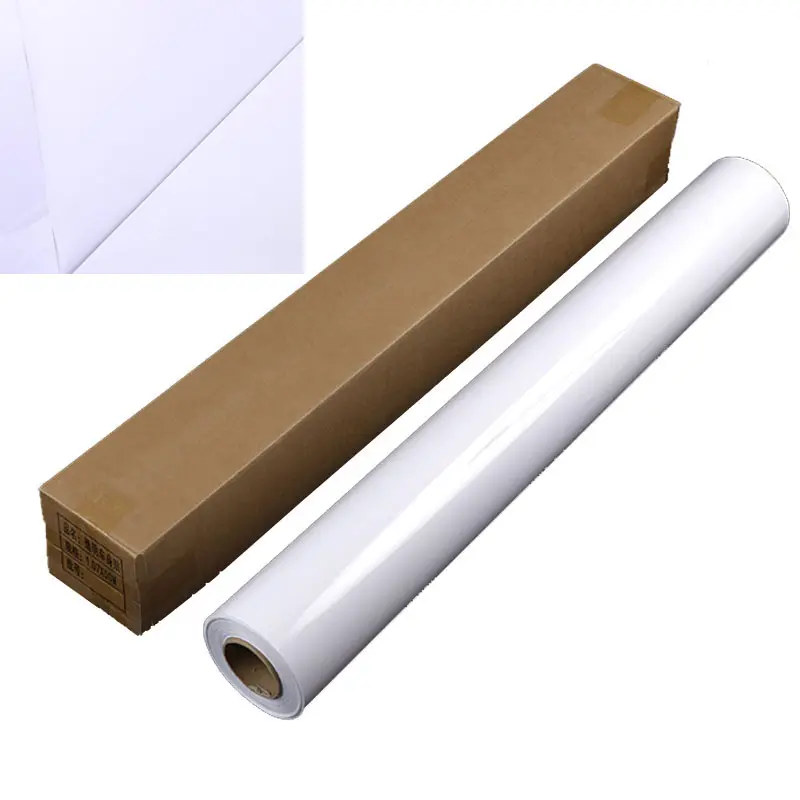 Nhãn Dán CuộN Vinyl Tự Dính Pvc Vinyl Mờ/Bóng Có Thể In 140gsm, Màng Vinyl Tự Dính